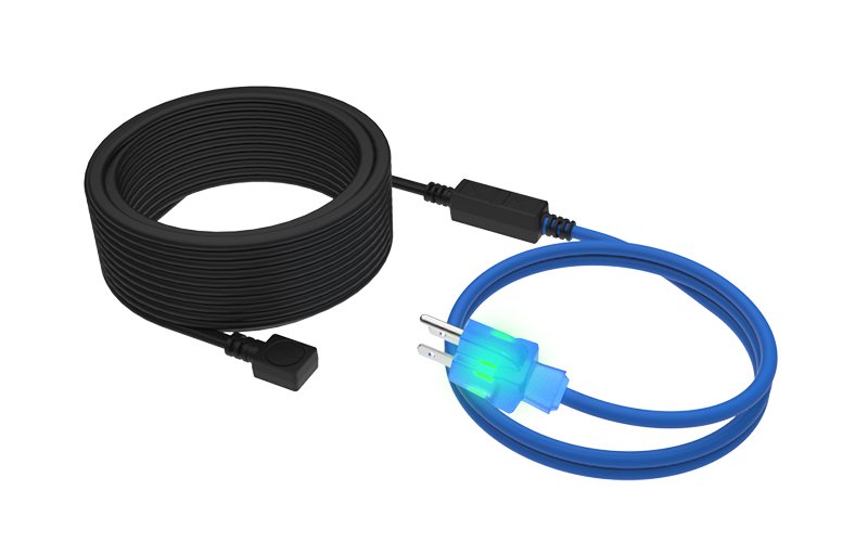 EPOLY_RGD_Roof and Gutter De-icing cable for melting snow on roofs with asphalt, metal or plastic gutters, downspouts or valleys