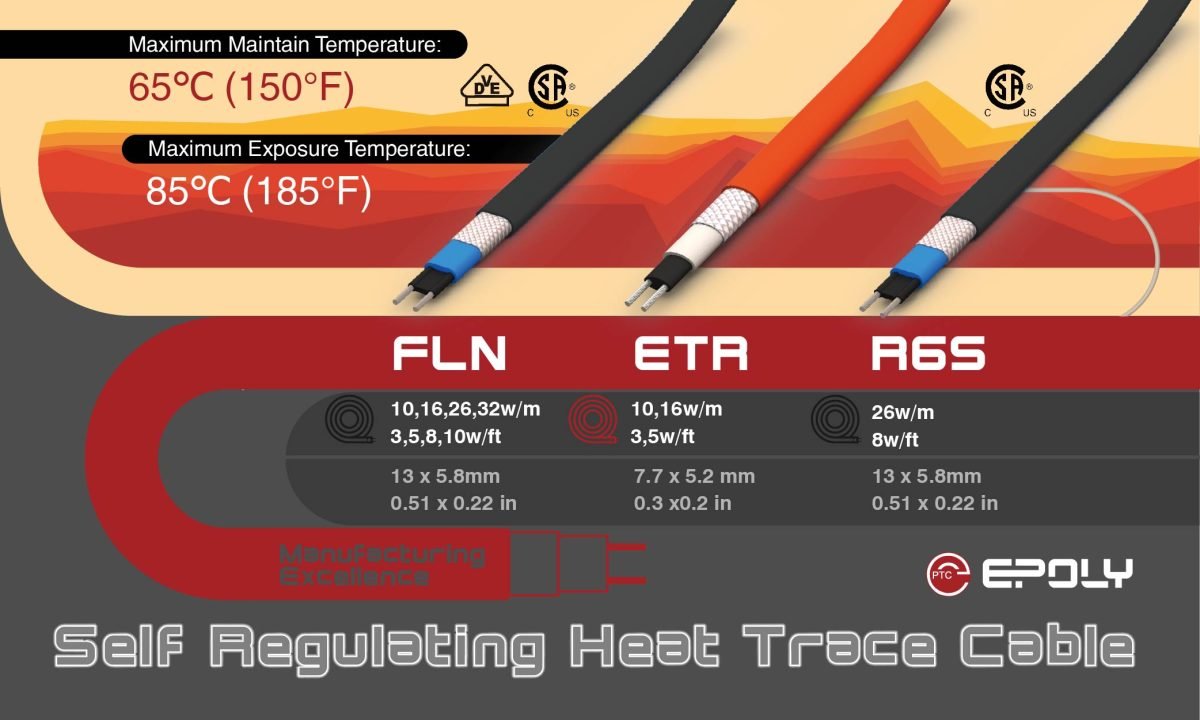 Heat trace_Self-Regulating-Heating-Cable_EPOLY TECH