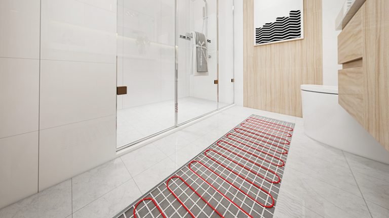 UTM_DIY Heating Mat under tiled floor